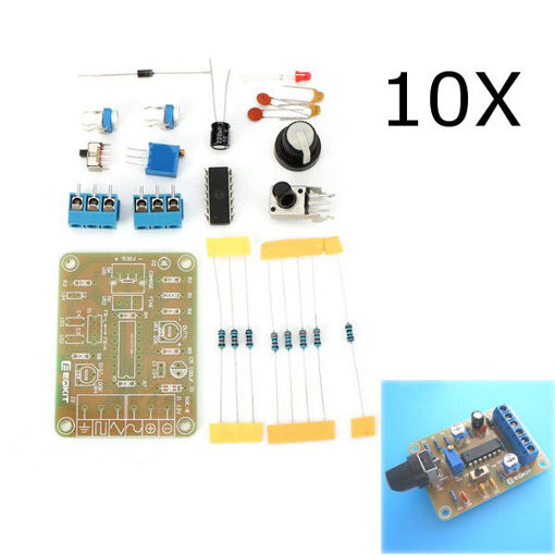 Picture of 10Pcs DC12 DIY ICL8038 Function Signal Generator Kit Sine Triangle Square Wave Signal