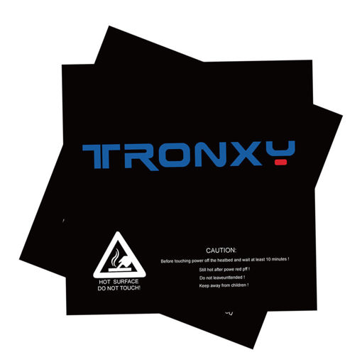 Immagine di 10Pcs TRONXY 210*200mm Scrub Surface Hot Bed Sticker For 3D Printer