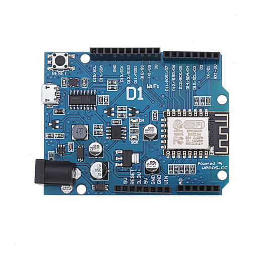 Immagine di 5Pcs Geekcreit D1 WiFi UNO ESP-12E Based ESP8266 Shield Module For Arduino Compatible