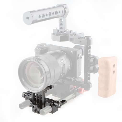Immagine di KEMO C1108 Aluminum Alloy Adjustable Height Stabilizer Holder for Camera Lens