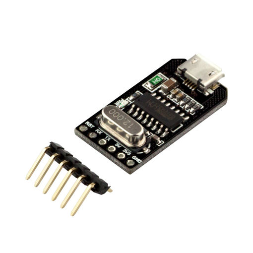 Picture of 10pcs RobotDyn USB to TTL UART CH340 Serial Converter Micro USB 5V/3.3V IC CH340G Module