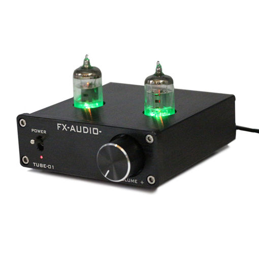 Immagine di EU FX-Audio Tube-01 Mini 6J1 Valve Vacuum Tube Pre-Amplifier Stereo Audio HiFi Buffer Amplifier