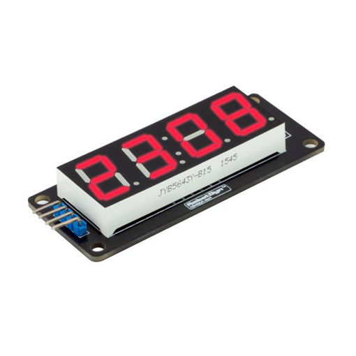 Picture of 10Pcs RobotDyn Red LED Display Module 4-digit 7-segment Tube For Arduino DIY