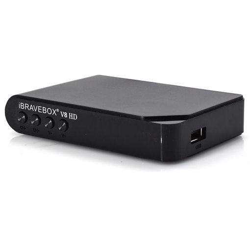 Immagine di iBRAVEBOX V8 HD DVB-S/S2 TV Signal Satellite Receiver Support Newcam USB WIFI BISS POWEY VU Youtube