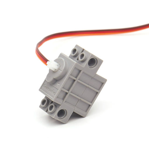 Immagine di KittenBot 4Pcs 270 Gray Geek Servo with Wire for Lego/Micro:bit Smart Car