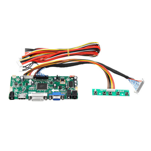 Immagine di M.NT68676.2A LCD Monitor Controller Board Converter Driver Kit HDMI DVI VGA for 1920x1200 LM240WU2-SLB2
