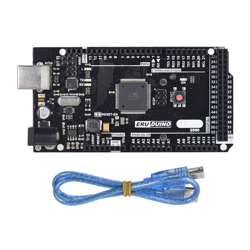 Immagine di MKS-Mega 2560 Module Ramps 1.4 DIY Controller 24V For Arduino R3 Board With USB Cable 3D Printer Par