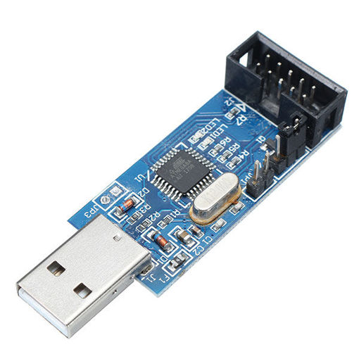 Picture of 10pcs 3.3V / 5V USBASP USBISP AVR Programmer Downloader ATMEGA8 ATMEGA128 With Download Cable