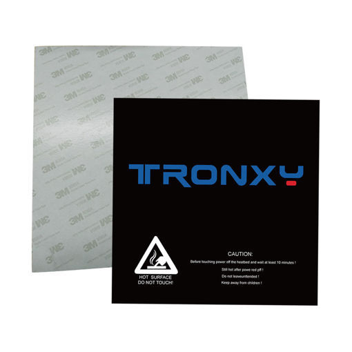 Immagine di 3PCS TRONXY 330*330mm Scrub Surface Hot Bed Sticker For 3D Printer