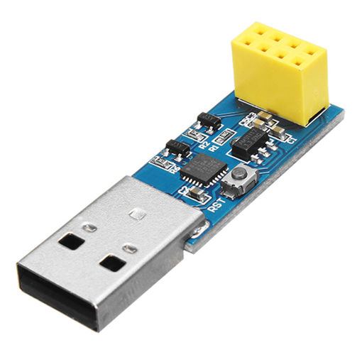 Picture of 10pcs OPEN-SMART USB To ESP8266 ESP-01S LINK V2.0 Wi-Fi Adapter Module w/ 2104 Driver