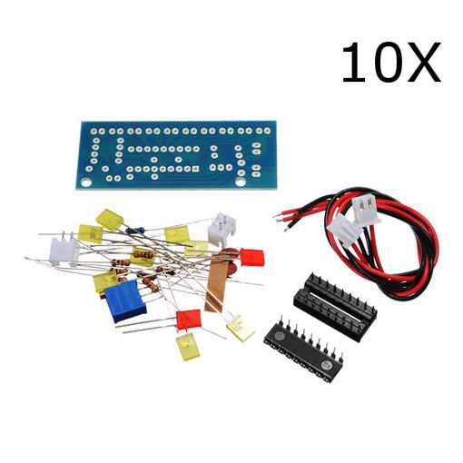 Picture of 10Pcs DIY LM3915 Audio Level Indicator Electronic Production Suite Kit