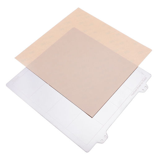 Picture of 200*200mm Hot Bed Heated Bed Steel Plate with Adhesive PEI Sheet for 3D Printer