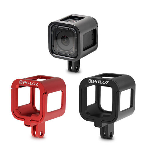 Immagine di PULUZ PU158 Housing Shell Aluminum Alloy Protective Cage Case for GoPro HERO4 HERO 4 Session