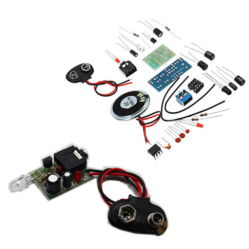 Immagine di 10pcs DIY Infrared Transmitter Receiver Kit Wireless Audio Transmission Module Kit