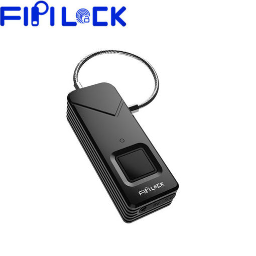 Immagine di Fipilock FL-S2 Smart Lock Keyless Fingerprint Lock IP65 Waterproof Antii-Theft Security Padlock Door Luggage Case