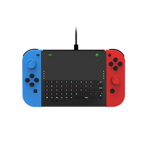 Picture of Dobe TNS-1702 2.4G Wireless Keyboard with Joy-con Holder for Nintendo Switch Game Console