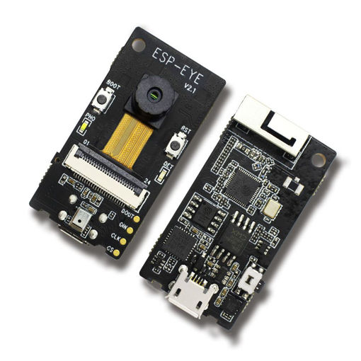 Picture of ESP-EYE ESP32 Wi-Fi and bluetooth AI Development Board Supports Face Detection and Voice Wake-up with 2 Megapixel Camera