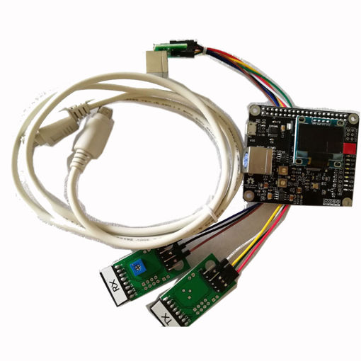 Immagine di MMDVM Digital Trunk Board DMR C4FM Dstar P25 USB Repeater HotSPOT with OLED for Raspberry Pi