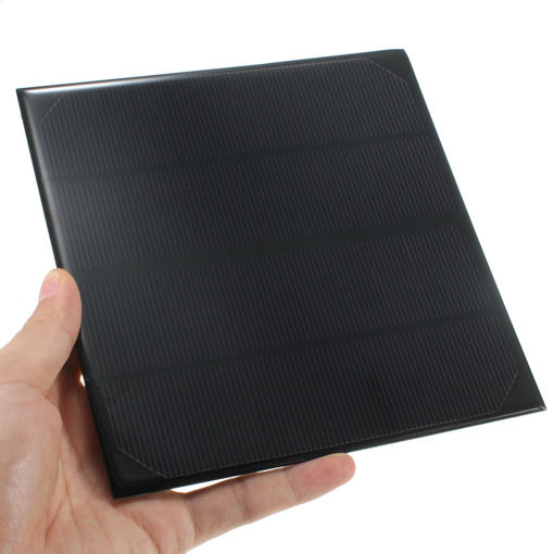 Immagine di 10Pcs 6V 4.5W 520mAh Monocrystalline Mini Epoxy Solar Panel Photovoltaic Panel