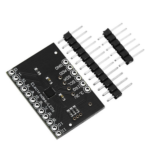 Immagine di 10Pcs MPR121-Breakout-v12 Proximity Capacitive Touch Sensor Controller Keyboard Development Board