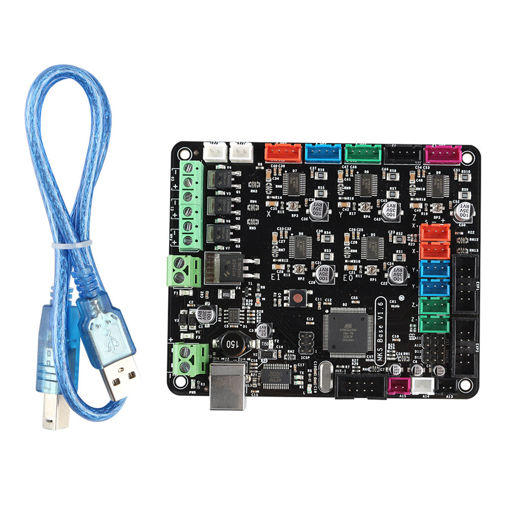 Picture of MKS BASE V1.6 Integrated Motherboard Compatible With Mega 2560 & RAMPS 1.4 Control Board for 3D Printer