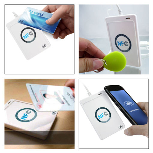 Picture of NFC ACR122U RFID Contactless Smart Reader & Writer/USB + SDK + Mifare IC Card