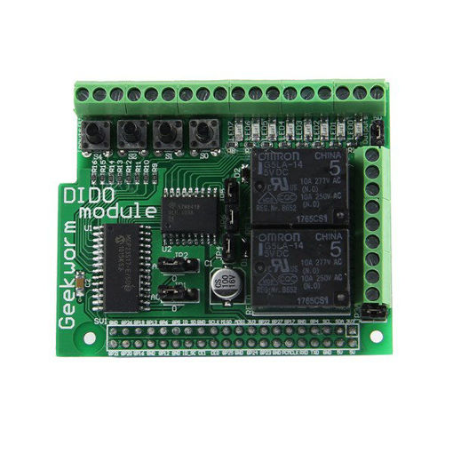 Immagine di Digital Input Digital Output Boad Compatible With PIFACE DIGITAL 2 For Raspberry Pi