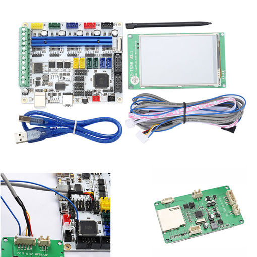 Picture of F5 V1.1 Mainboard Based on RAMPS + 3.5inch Colorful LCD Display Kit