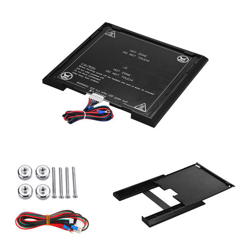Immagine di 12V Removable Printing Platform Build Surface MK3 Aluminum Substrate Heated Bed for A8 3D Printer