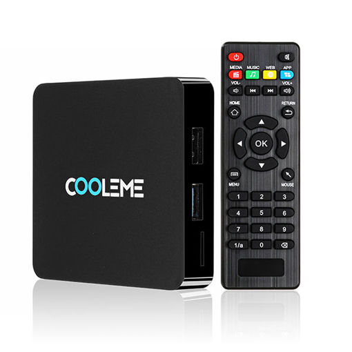 Picture of COOLEME CM-MH1 RK3328 4GB RAM 16GB ROM 5.0G WIFI 1000M LAN bluetooth 4.0 Android 7.1 TV Box