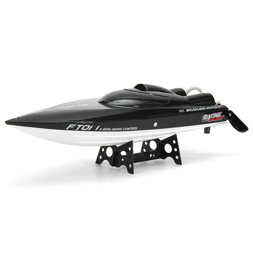Immagine di Feilun FT011 65CM 2.4G Brushless RC Boat High Speed Racing Boat With Water Cooling System