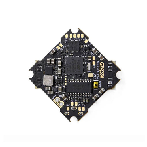 Picture of GEPRC GEP-12A-F4 V1.1 F411 F4 Flight Controller AIO OSD BEC & 12A BL_S 2-4S 4In1 ESC for RC Drone FPV Racing