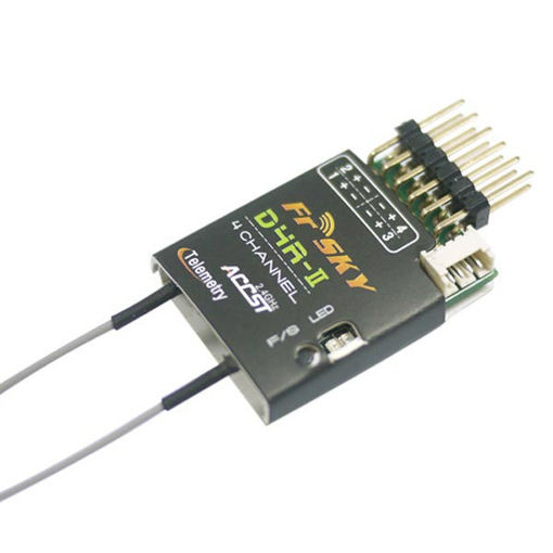 Picture of FrSky D4R-II 2.4G 4CH ACCST Telemetry Receiver for RC Drone FPV Racing