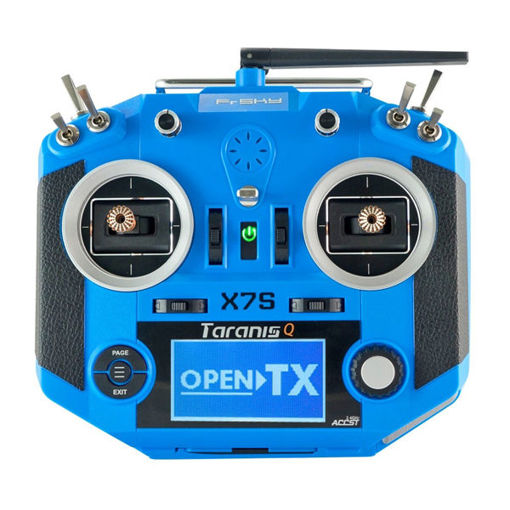 Immagine di Frsky 2.4G 16CH ACCST Taranis Q X7S Transmitter Mode 2 M7 Gimbal Wireless Trainer Free Link RC Drone