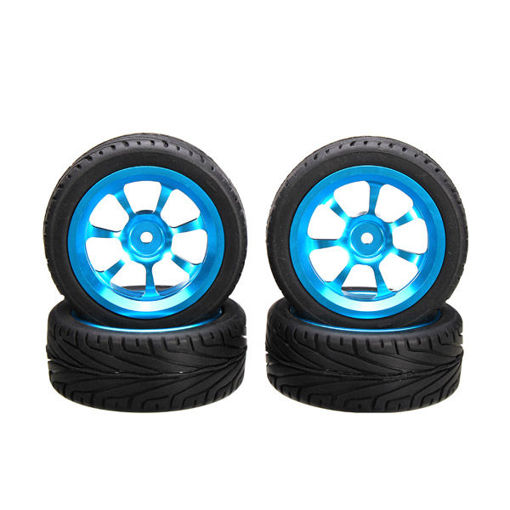 Picture of A-alloy Rims & Tires RC Car Wheels For 1/18 WLtoys A959-B A979-B A959 A969 A979 K929