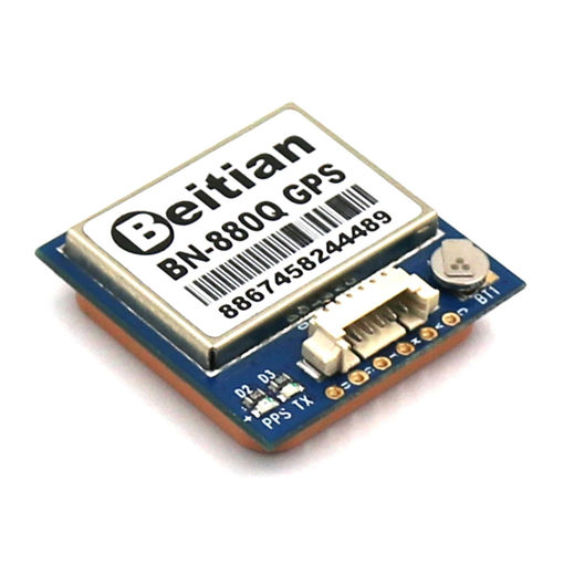 Picture of Beitian BN-880Q GPS+GLONASS Dual GPS Antenna Module FLASH TTL Level 9600bps for FPV RC Racing Drone