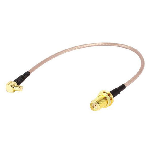 Picture of F4 V5PRO Flight Controller Spare Part MMCX to SMA / RP-SMA Antenna Pigtail Cable 10cm for RC Drone FPV Racing