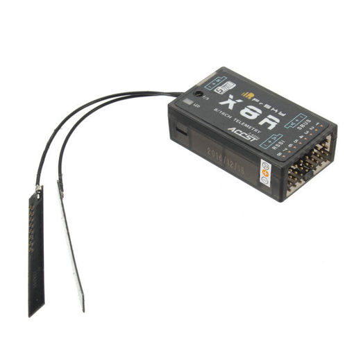 Picture of FrSky X8R 2.4G 16CH SBUS Smart Port  Full Duplex Telemetry Receiver With New Antenna