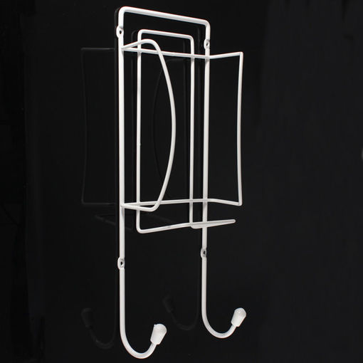 Immagine di Metal Ironing Board Rack Electric Iron Holder Household Bathroom Shelves