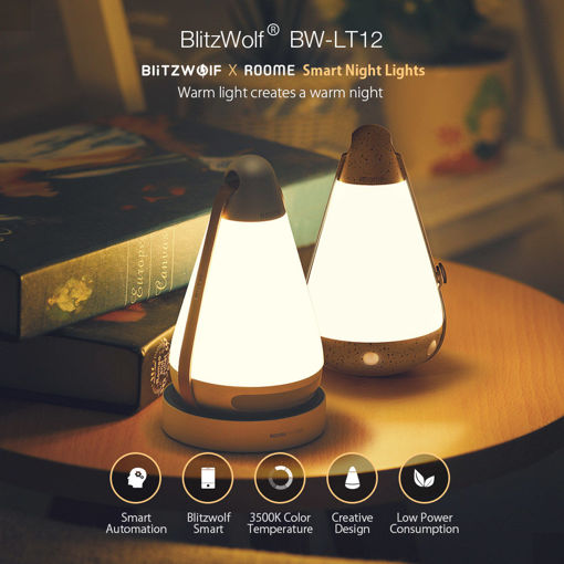 Immagine di [ BlitzWolf & Roome Customized ] BlitzWolf BW-LT12 APP Control Smart Night Light