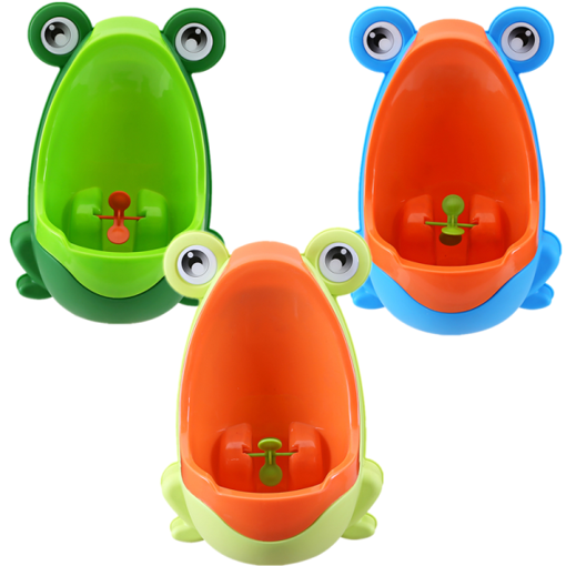 Picture of Lovely Frog Children Kids Potty Removable Toilet Training Kids Urinal Early Learning Boys Pee Trainer Bathroom