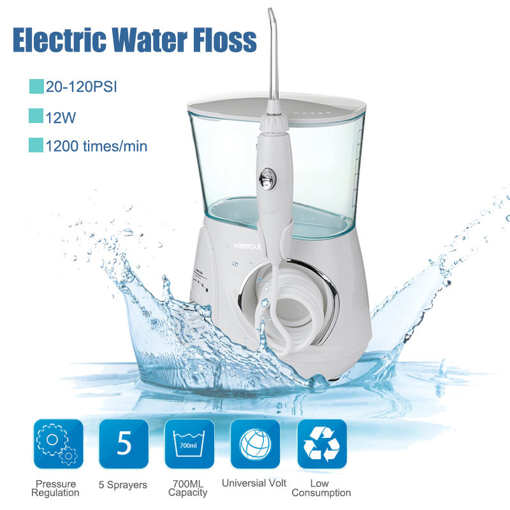 Picture of 100-240V Electric Tooth Water Flosser Waterproof Oral Irrigator Dental Hygiene Dental For Tooth Care