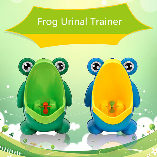 Immagine di Kids Boy Bathroom Potties Children Early Education Trainning Frog Potties Removable Urinal
