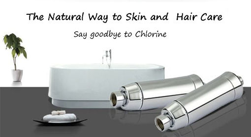 Picture of Chlorine Shower Water Filter Eliminates Hairloss Hard Water Shower Purifiers Skin and Hair Care