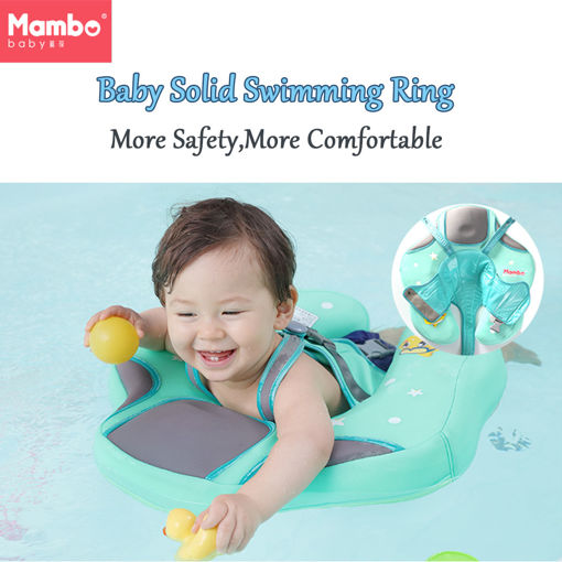 Picture of Baby Solid Swimming Ring Float Swim Trainer Safety Aid Pool Water Fun Toy Gifts