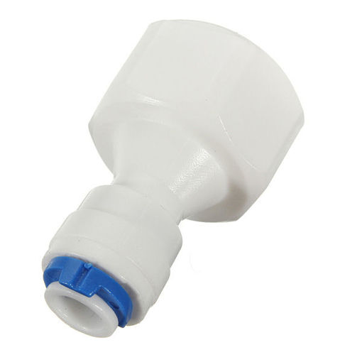 Immagine di Water Filters Fitting 1/2 BSP x 1/4 Inch Push Fit Adapter Connector