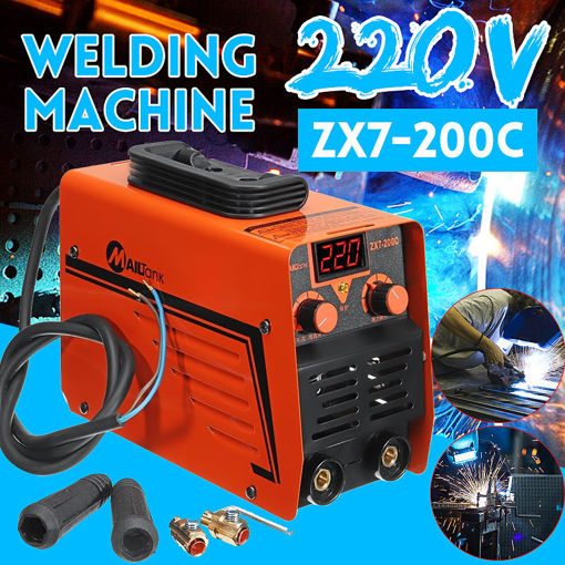Picture of ZX7-200C 220V 25-300A Welding Machine DC Welding Inverter Handheld Welding Tool LED Current Display