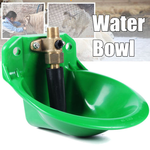 Immagine di Water Bowl Float Valve Drinking Stock Waterer Copper Horse Sheep Automatic Pet Bowl