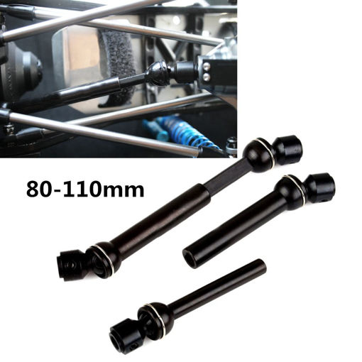 Immagine di 2PCS Stainless Steel Universal Drive Shaft 80mm-110mm Universal Drive Shaft